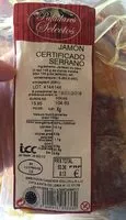 Mängden socker i JAMBON CERTIFICADO SERRANO