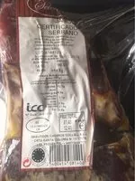 Mängden socker i Jambon serrano