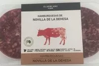 Mängden socker i Hamburguesas vacuno de la Dehesa