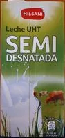 Mängden socker i Leche UHT Semi desnatada