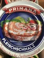 Mängden socker i Aufstrich, Fleischschmalz