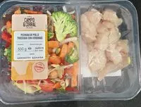 Mängden socker i Pechuga de pollo troceada con verduras