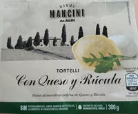 Mängden socker i Tortelli con pimiento morron y guindilla.