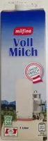 Mängden socker i milfina Vollmilch länger frisch