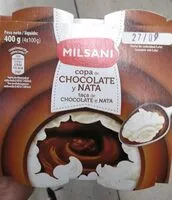 Mängden socker i Copa de chocolate y nata