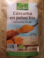 Mängden socker i Cúrcuma en polvo bio