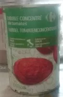 Mängden socker i Double concentre de tomate