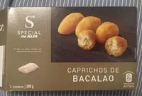 Mängden socker i CAPRICHOS DE BACALAO