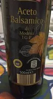 Mängden socker i Vinaigre balsamique de Modène
