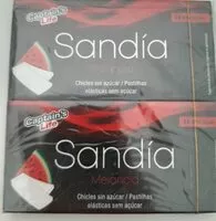 Mängden socker i Chicle Sandía