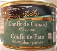 Mängden socker i Confit de Canard