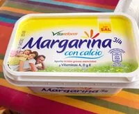 Mängden socker i Margarina con calcio