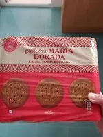 Mängden socker i Galletas Maria dorada
