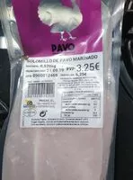 Mängden socker i Solomillo de pavo marinado