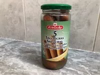 Mängden socker i Salchichas cocidas ahumadas