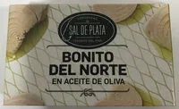 Mängden socker i Bonito del norte en aceite de oliva