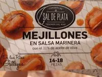 Mängden socker i Mejillones en salsa marinera