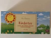 Mängden socker i Kindertee