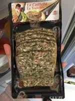 Mängden socker i Caillette en tranche