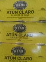 Mängden socker i Atún claro en aceite de oliva