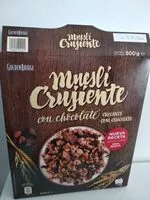 Mängden socker i Muesli Crujiente con Chocolate