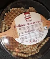 Mängden socker i Mini galletas con mantequilla