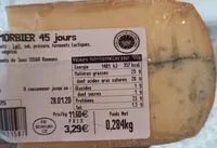 Mängden socker i Morbier