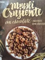 Mängden socker i Muesli crujiente con chocolate