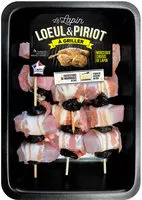 Mängden socker i 6 Brochettes de râbles découpés de lapin aux pruneaux et poitrine fumée