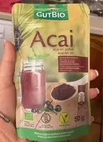Mängden socker i Acai