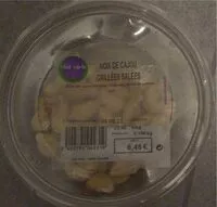 Mängden socker i Noix de cajou grillées salées
