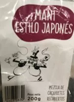 Mängden socker i Maní estilo japonés