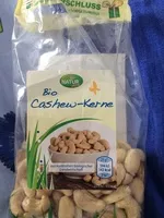 Mängden socker i Bio cashew-kerne