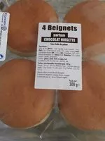 Mängden socker i Beignets parfum choco noisette