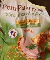 Mängden socker i Petits pains grillés ssajoutes