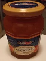 Mängden socker i Confitura extra de melocotón