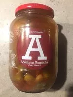 Mängden socker i Aceitunas gazpacha con hueso