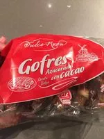 Mängden socker i Gofres azucarados con cacao