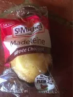 Mängden socker i Madeleine nappee au chocolat 20%