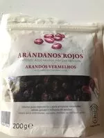 Mängden socker i Arándanos rojos