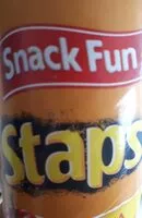 Mängden socker i Snack fun, staps, paprika
