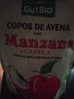 Mängden socker i Copos de avena con manzana