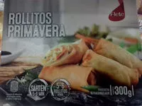 Mängden socker i Rollitos primavera