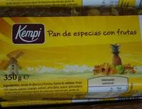 Mängden socker i Pan de especias con frutas