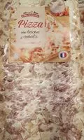 Mängden socker i Pizza bacon y cebolla