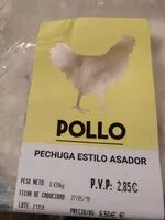 Mängden socker i Pechuga estilo asador