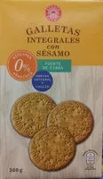 Mängden socker i Galletas integrales con sésamo