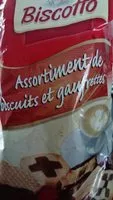 Mängden socker i Assortiment de biscuits et gaufrettes