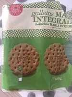 Mängden socker i Galletas maria integrales