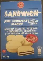 Mängden socker i Sandwich con chocolate con leche